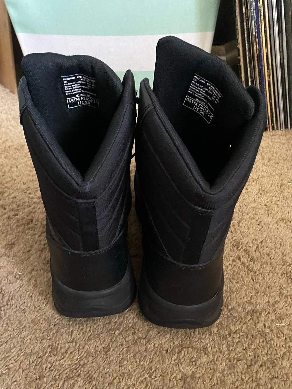 Black Inceptor Men’s Size 12 Lace Up Work Boots